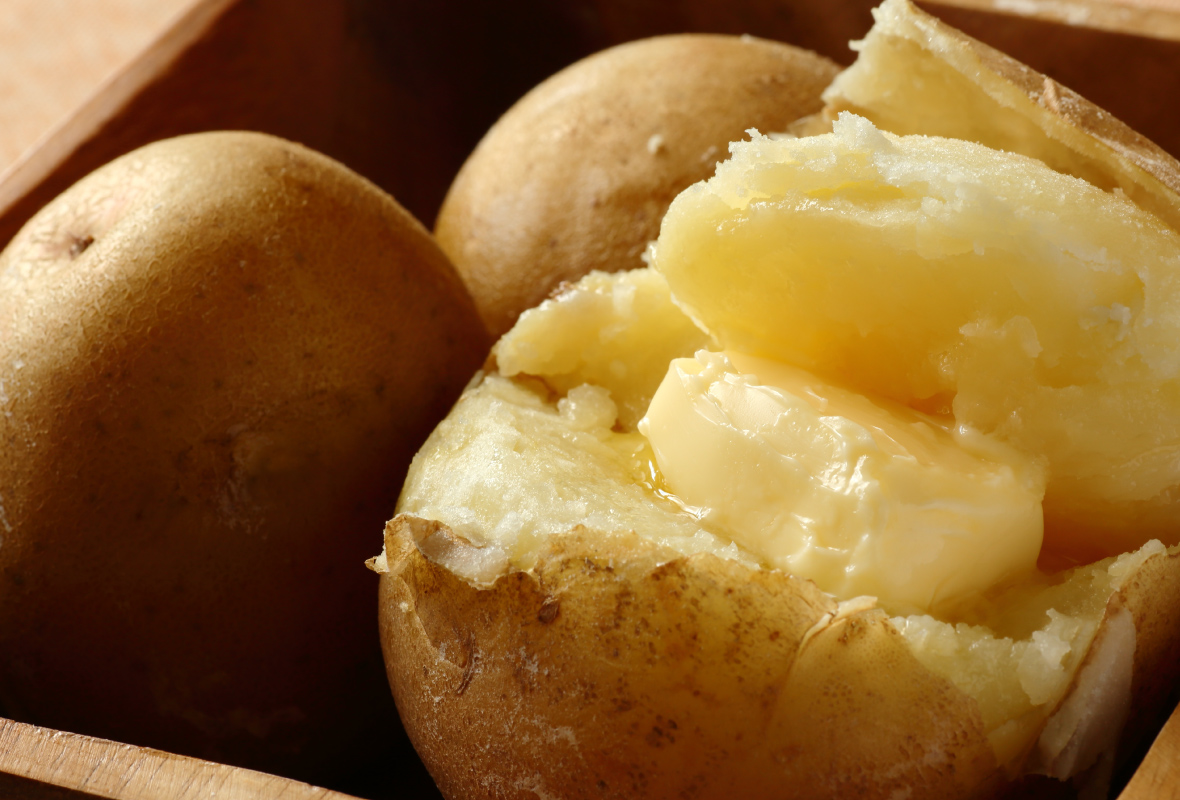 北海道産キタアカリのじゃがバター