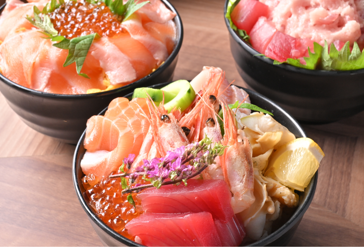 海鮮丼
