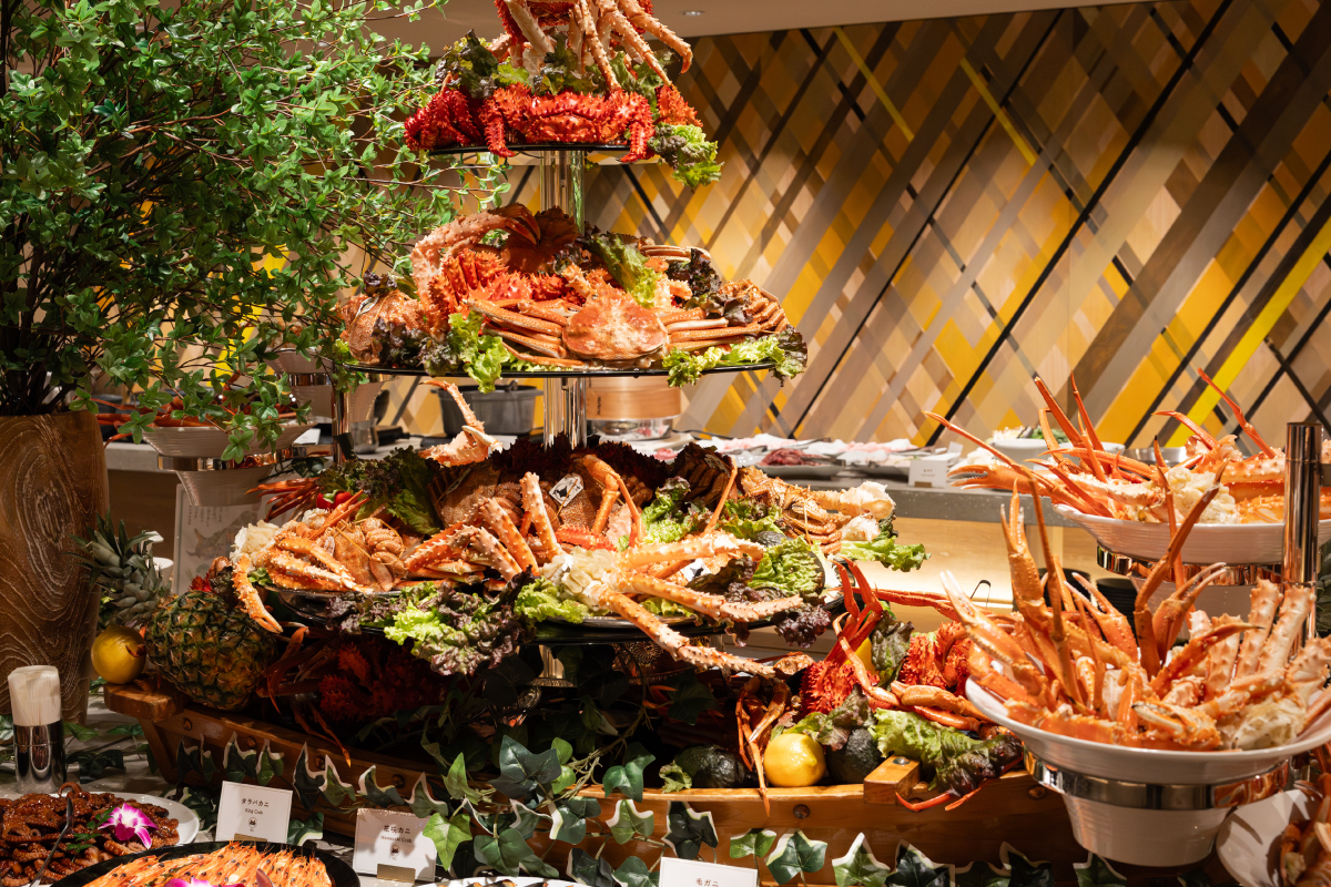 Buffet Dining The HARBOR SAPPOROのカニビュッフェ