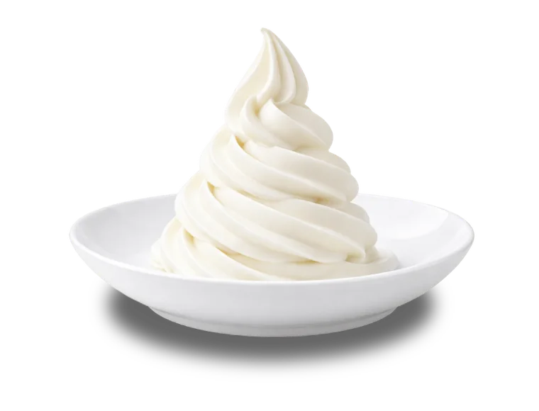 北海道産牛乳を使ったソフトクリーム