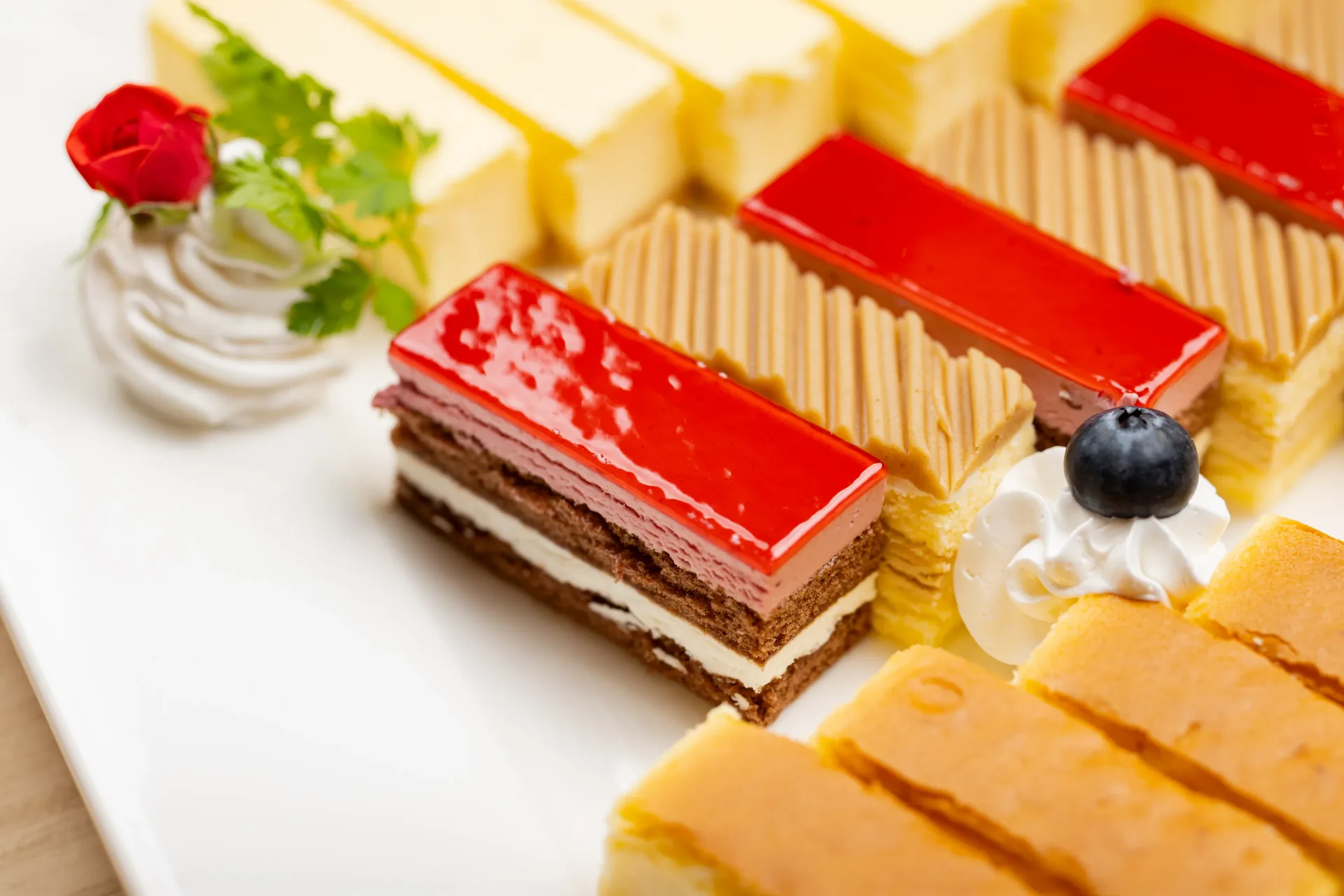 ディナービュッフェの蟹コーナー